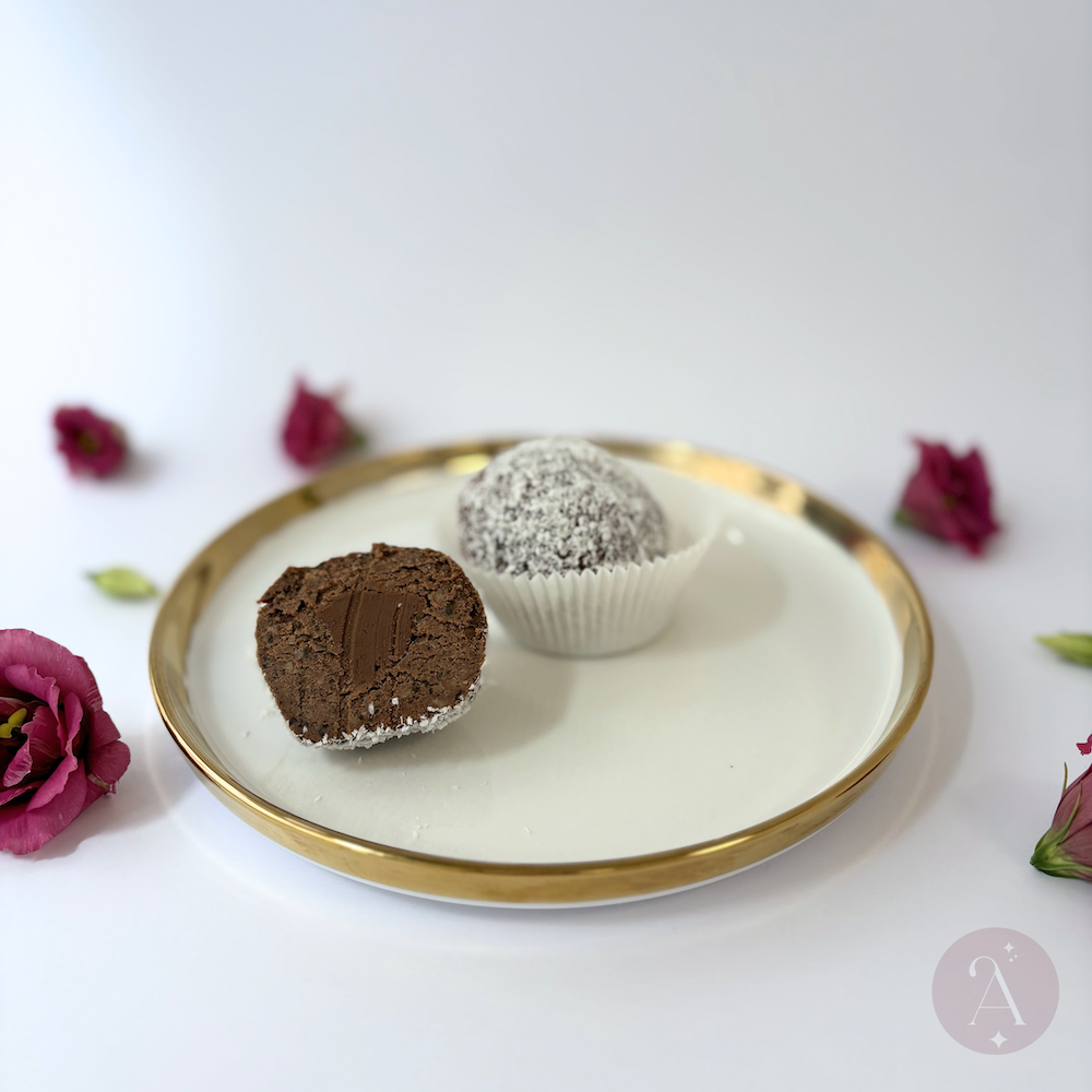 LCHF biskvitni ježek