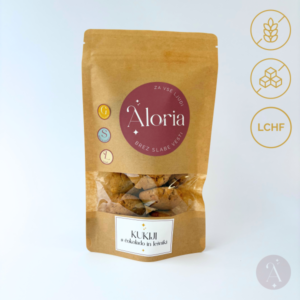 LCHF kukiji z belo čokolado in lešniki